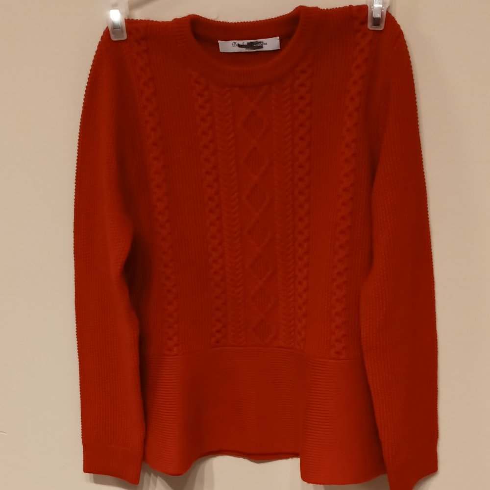 Kids red sweater, size 8
